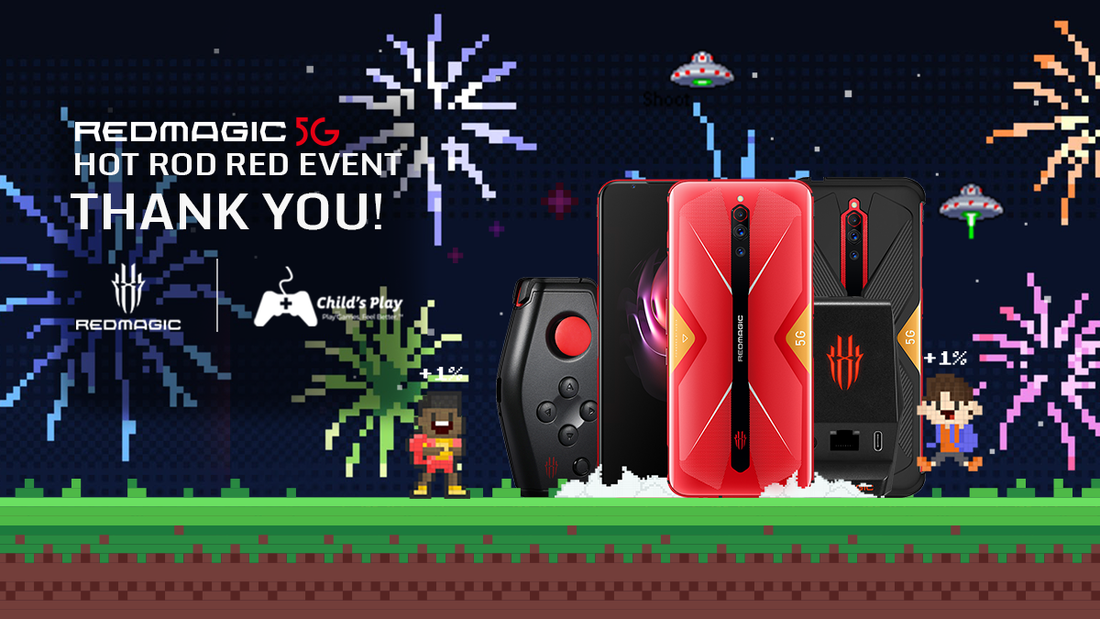 RedMagic 5G Hot Rod Red Pre-Order and Charity Event Comes to an End - RedMagic (Global)