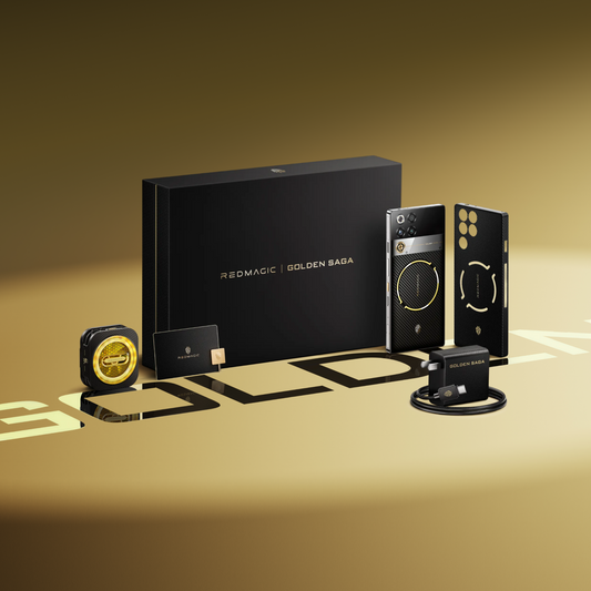 Paquete de edición limitada REDMAGIC 11 Pro Golden Saga
