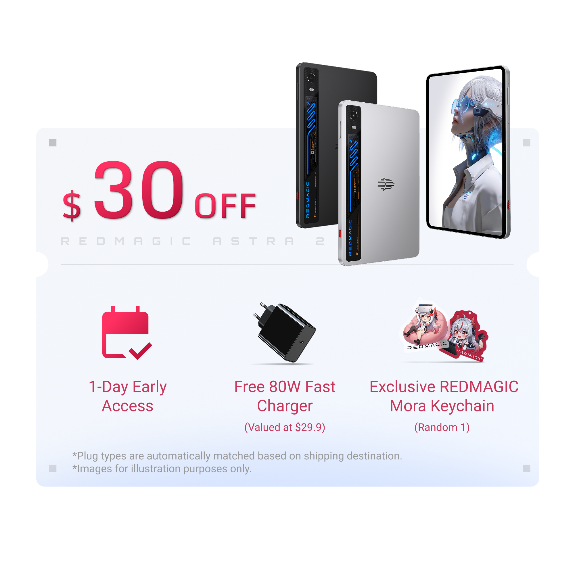 REDMAGIC Astra 2 Gaming Tablet Early Bird Perks 