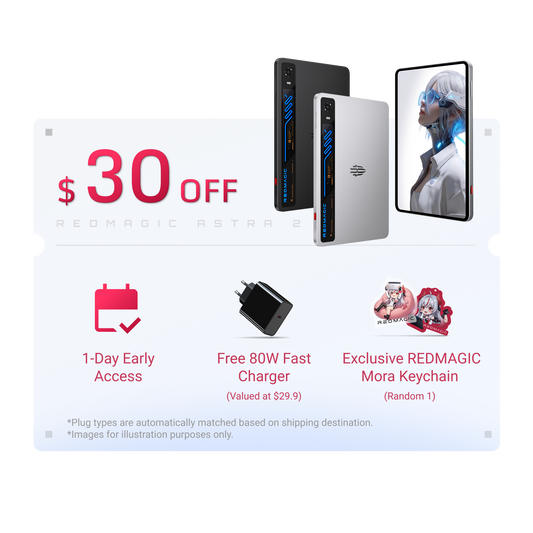 REDMAGIC Astra 2 Gaming Tablet Early Bird Perks 