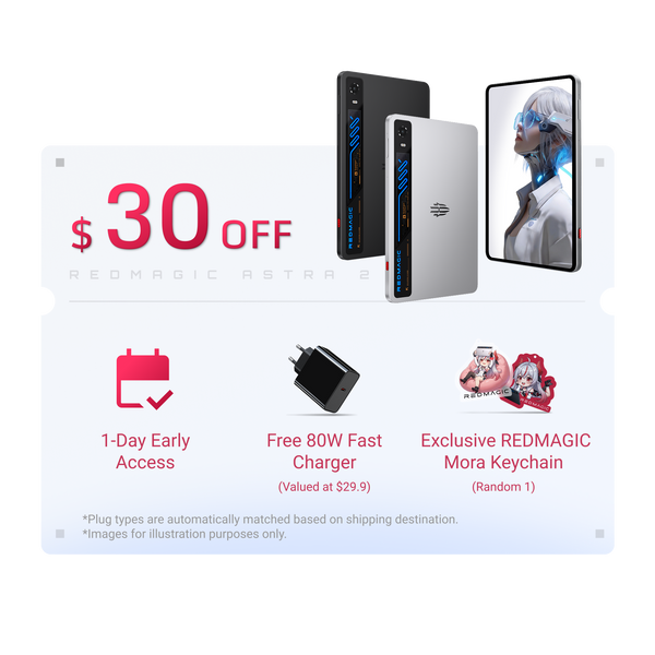 REDMAGIC Astra 2 Gaming Tablet Early Bird Perks - REDMAGIC (Global)