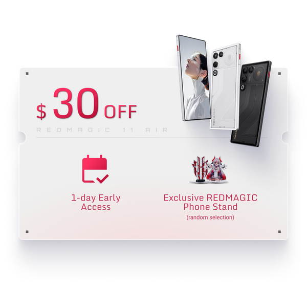 REDMAGIC 11 Air Early Bird Perks 
