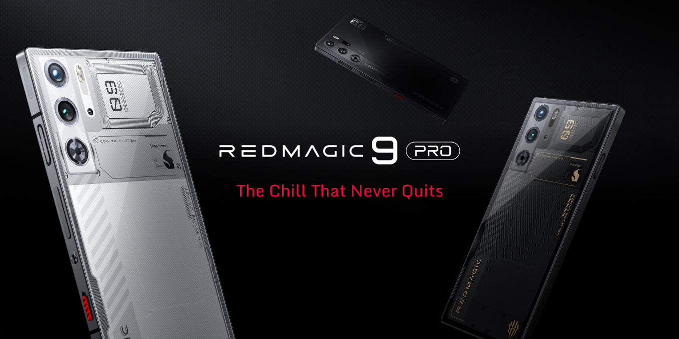Red Magic 9 Pro e Pro Plus são anunciados com design futurista