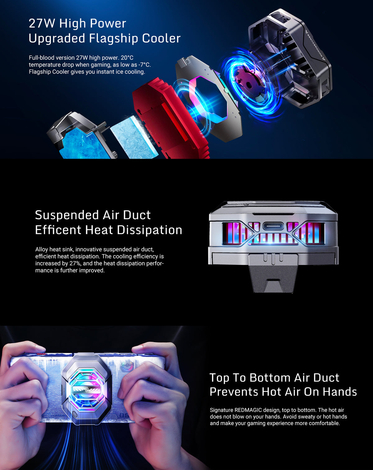 REDMAGIC Turbo Cooler 4 Pro 6 REDMAGIC Turbo Cooler 4 Pro 2