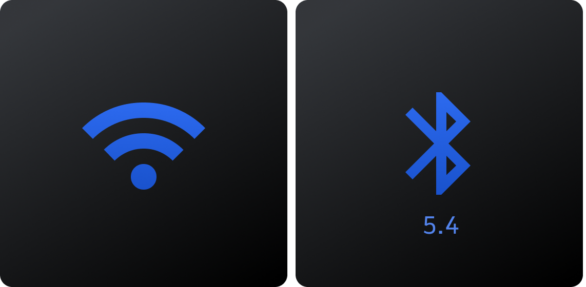 REDMAGIC Astra Gaming Tablet Wifi and Bluetooth 5.4 enabled.